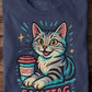 Cat Mood Samstag T-Shirt - Eigenes Bild