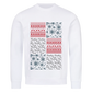 Winter Porträtcollage Premium Sweatshirt - Eigene Bilder