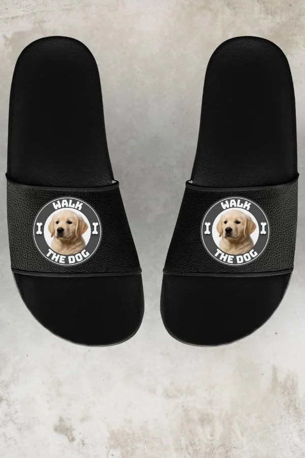 Walk The Dog - Individuelles Badelatschen (Unisex)