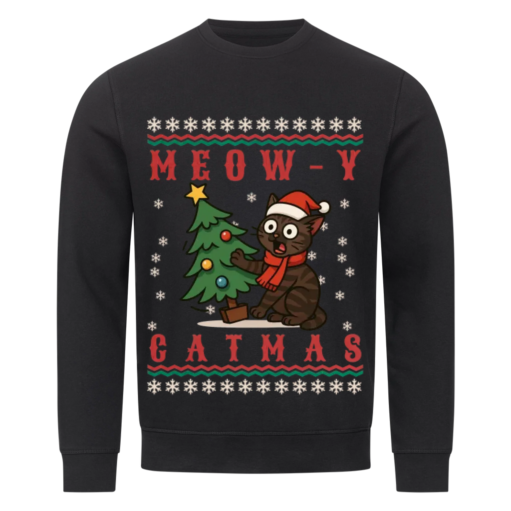 Meowy Catmas Premium Sweatshirt