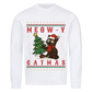 Meowy Catmas Premium Sweatshirt - Eigenes Bild