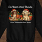 Eine Mann ohne Hund Premium Sweatshirt - Eigenes Bild