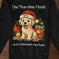 Eine Frau ohne Hund Premium Sweatshirt - Eigenes Bild