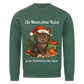 Ein Mann ohne Katze Premium Sweatshirt - Eigenes Bild