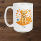 Fellnasen Papa Hund Tasse - Eigenes Bild + Name