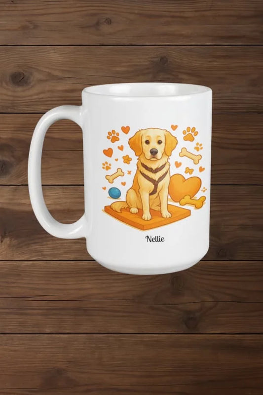 Fellnasen Mama Hund Tasse  - Eigenes Bild + Name