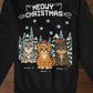 Meowy Christmas Premium Sweatshirt  - Eigene Bilder + Namen