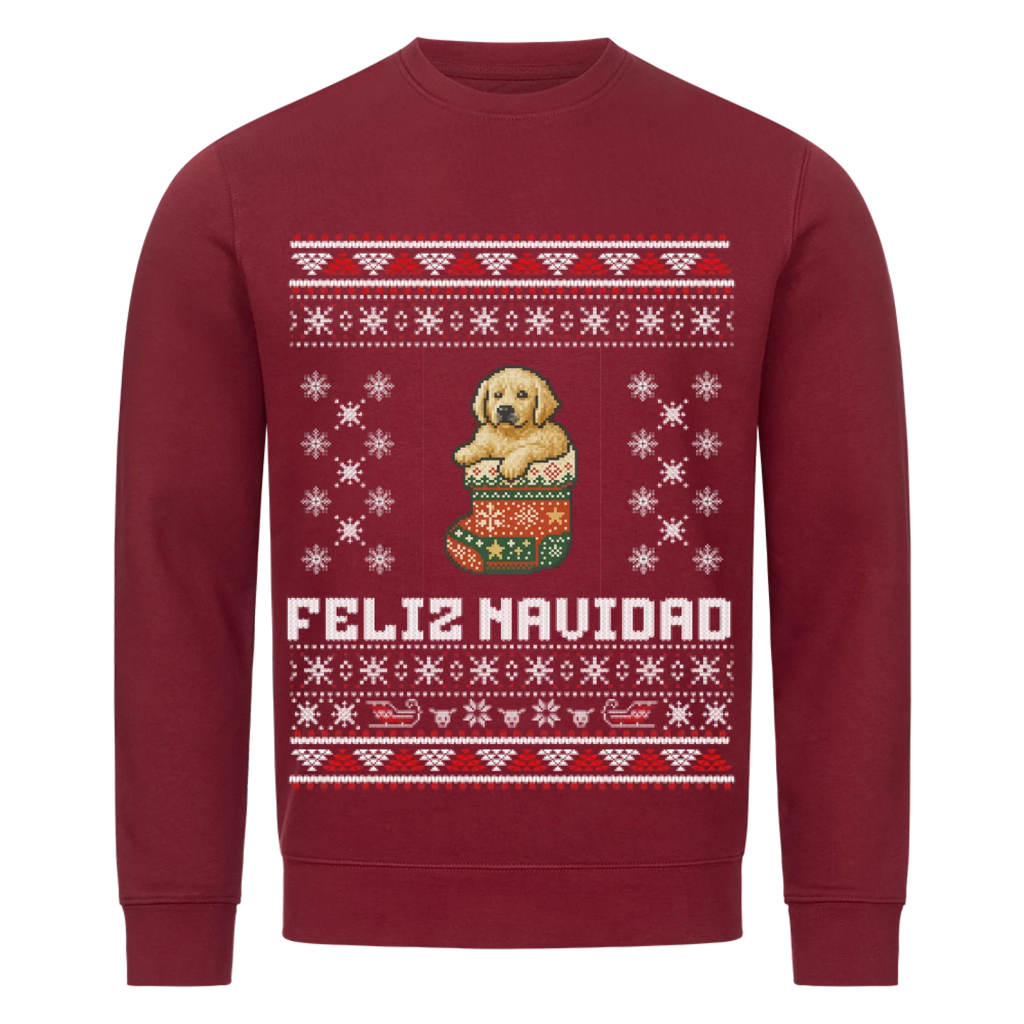 Feliz Navidad Premium Sweatshirt - Eigene Bilder