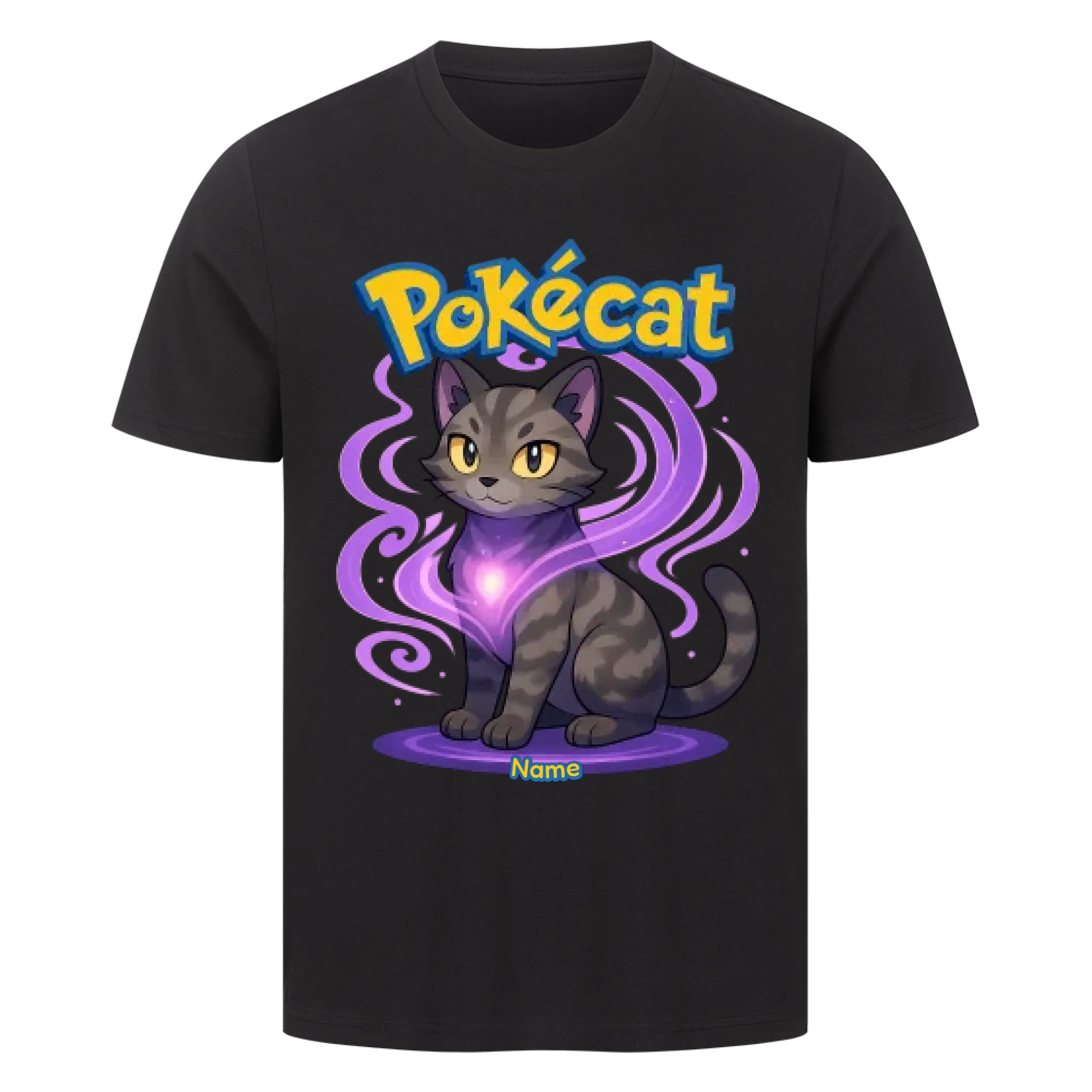 Pokécat Mind Aura - Individuelles Premium T-Shirt