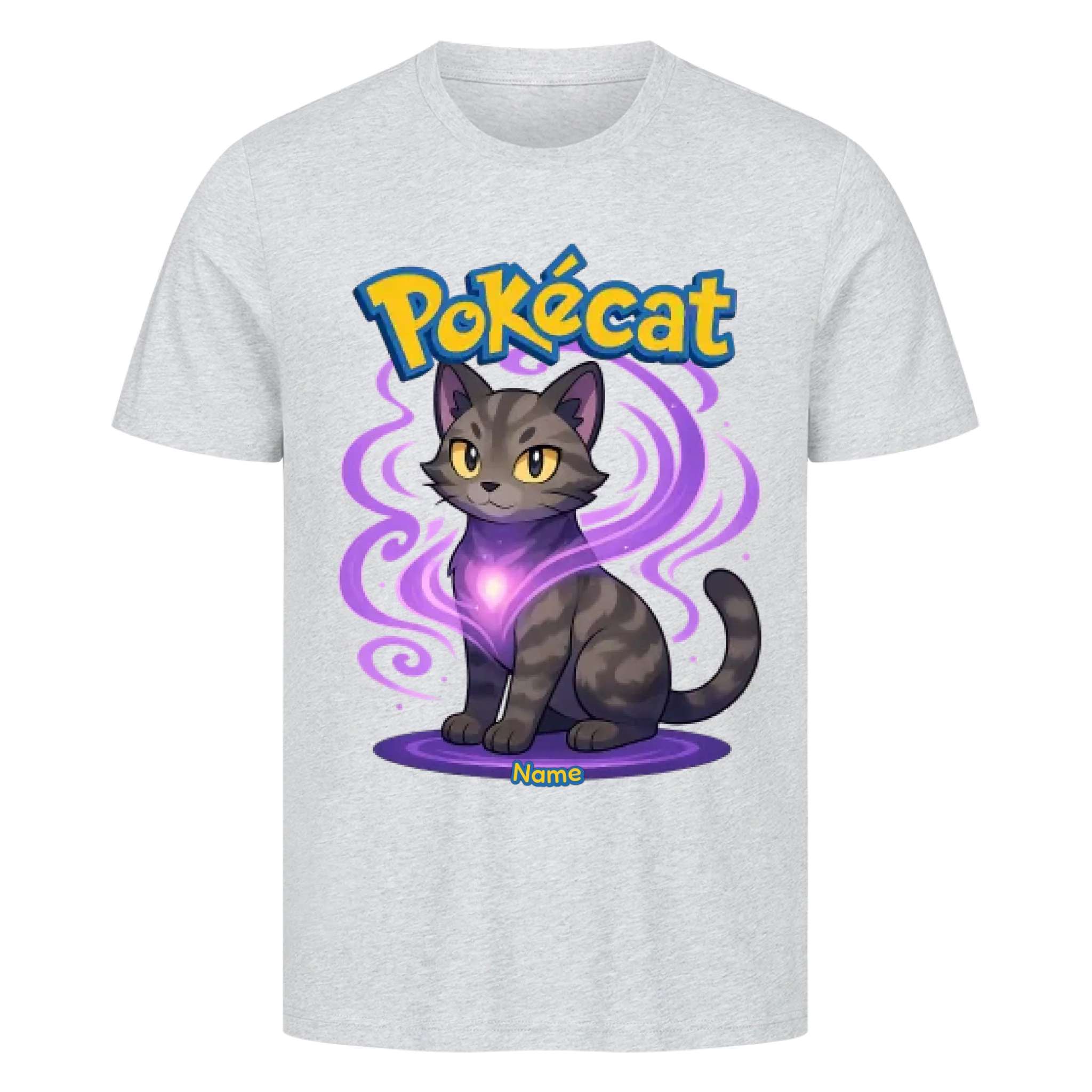 Pokécat Mind Aura - Individuelles Premium T-Shirt