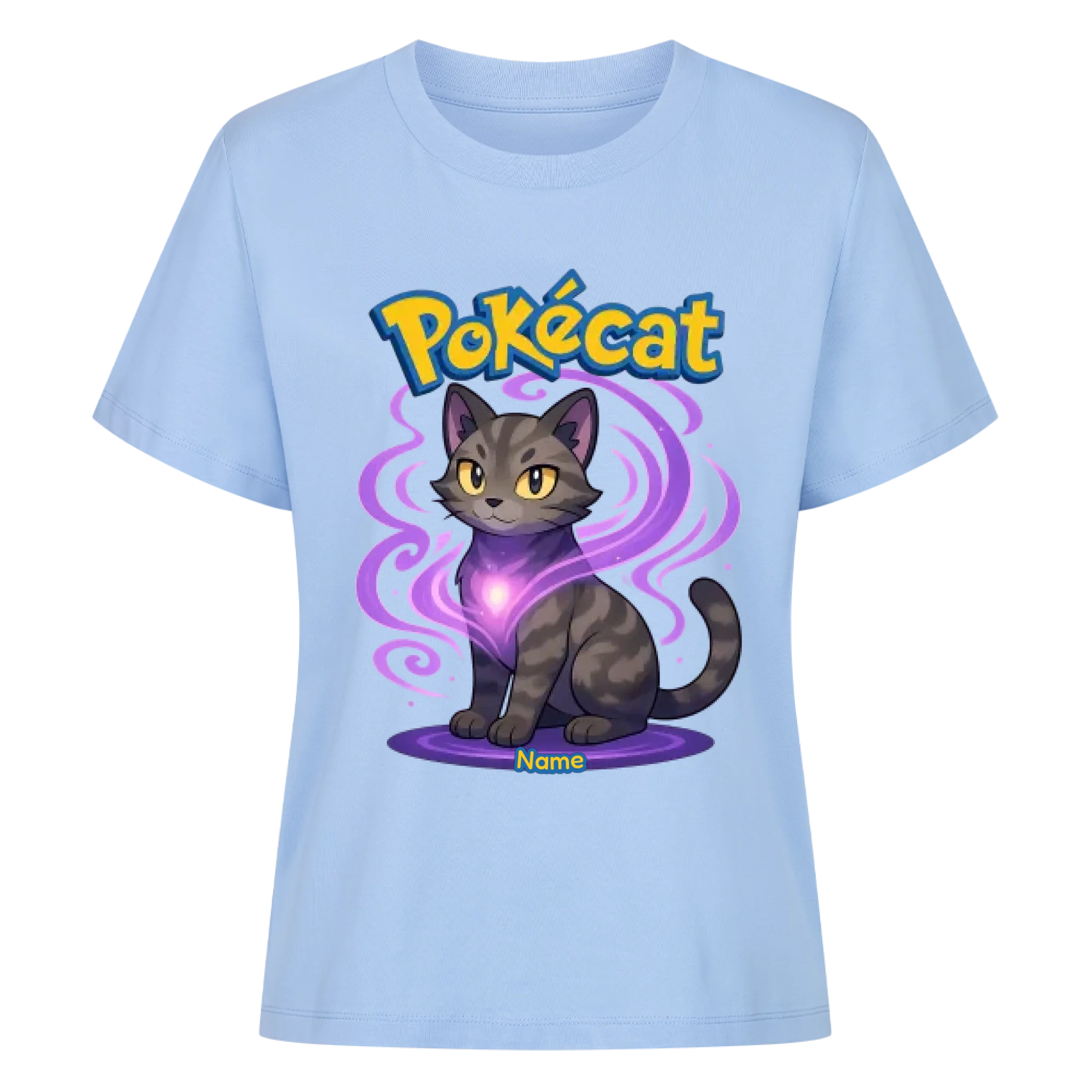 Pokécat Mind Aura - Individuelles Premium T-Shirt