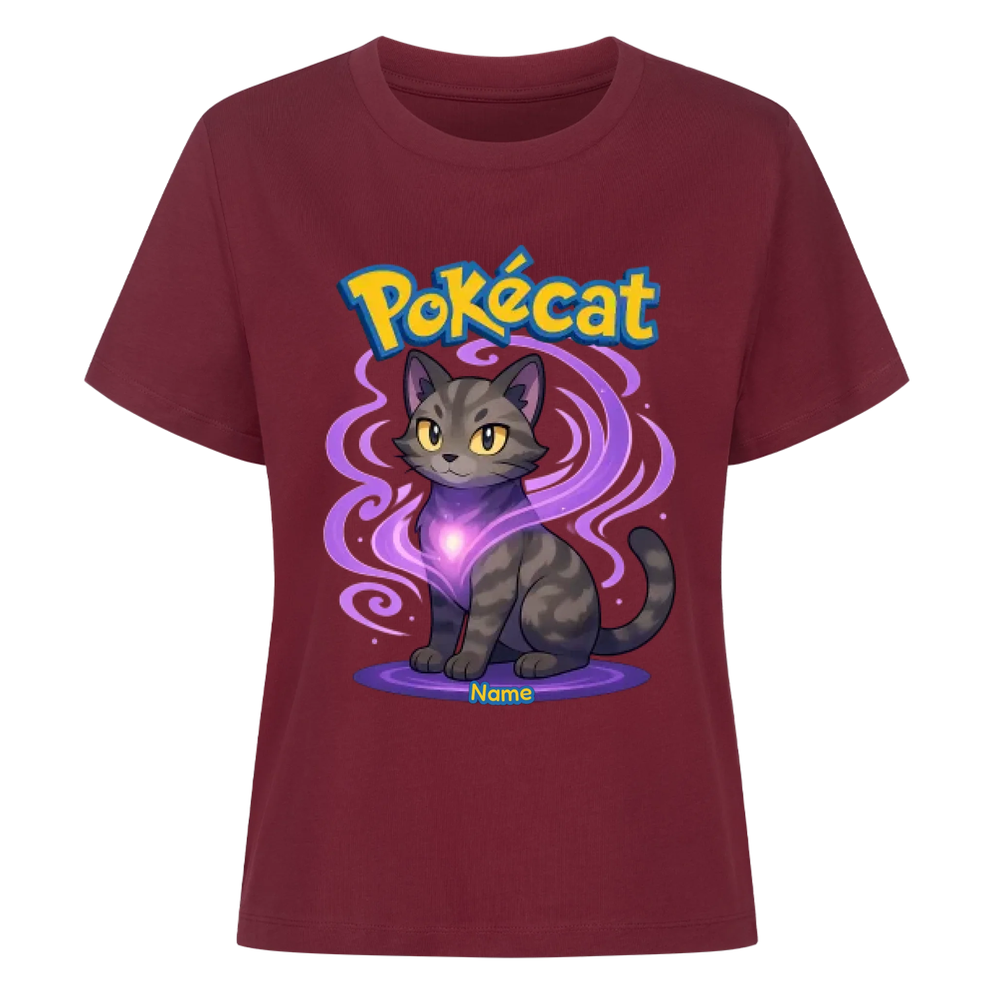 Pokécat Mind Aura - Individuelles Premium T-Shirt