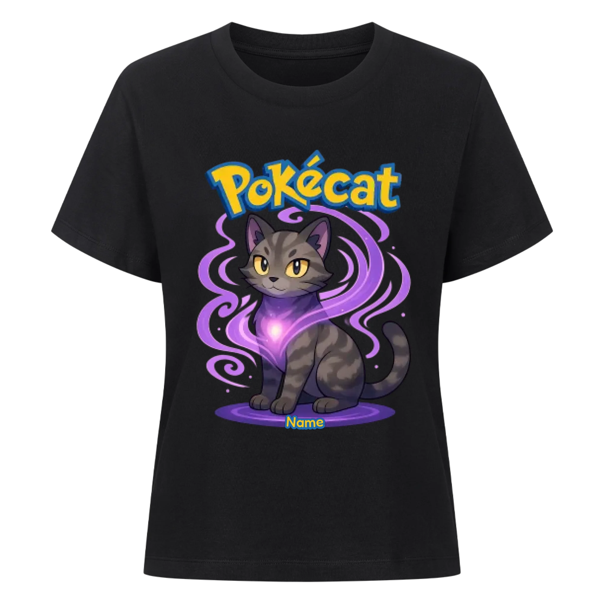 Pokécat Mind Aura - Individuelles Premium T-Shirt