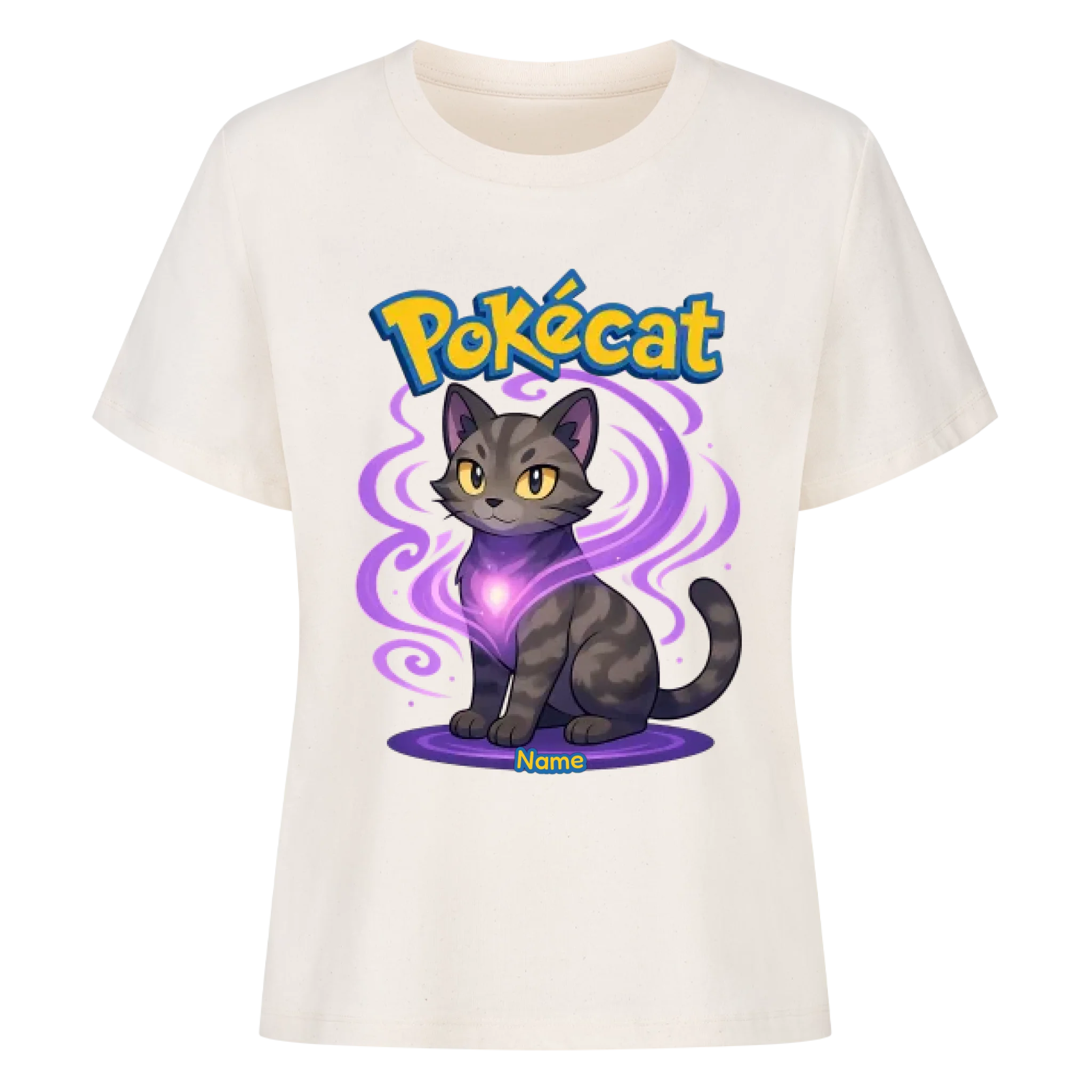 Pokécat Mind Aura - Individuelles Premium T-Shirt