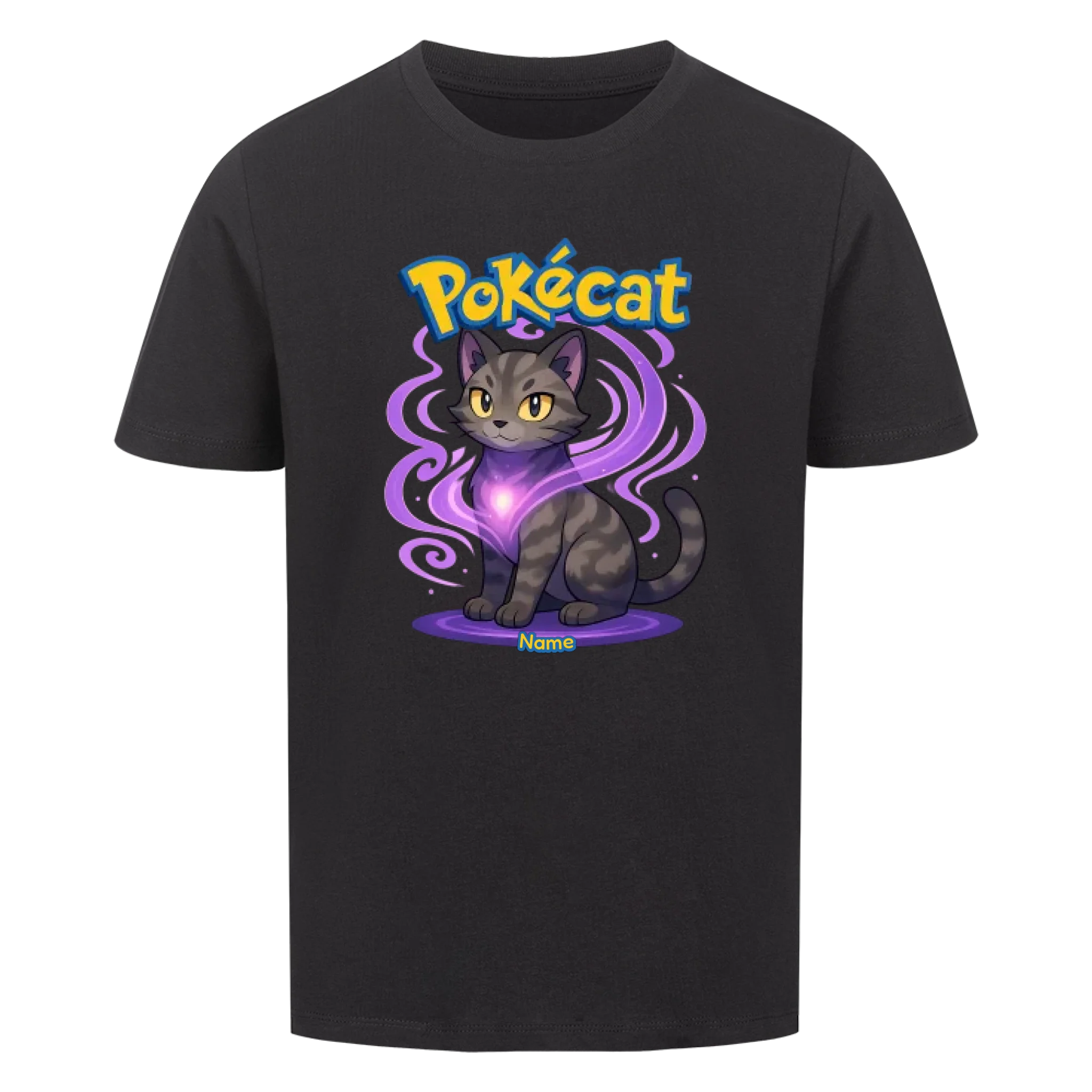 Pokécat Mind Aura - Individuelles Premium T-Shirt