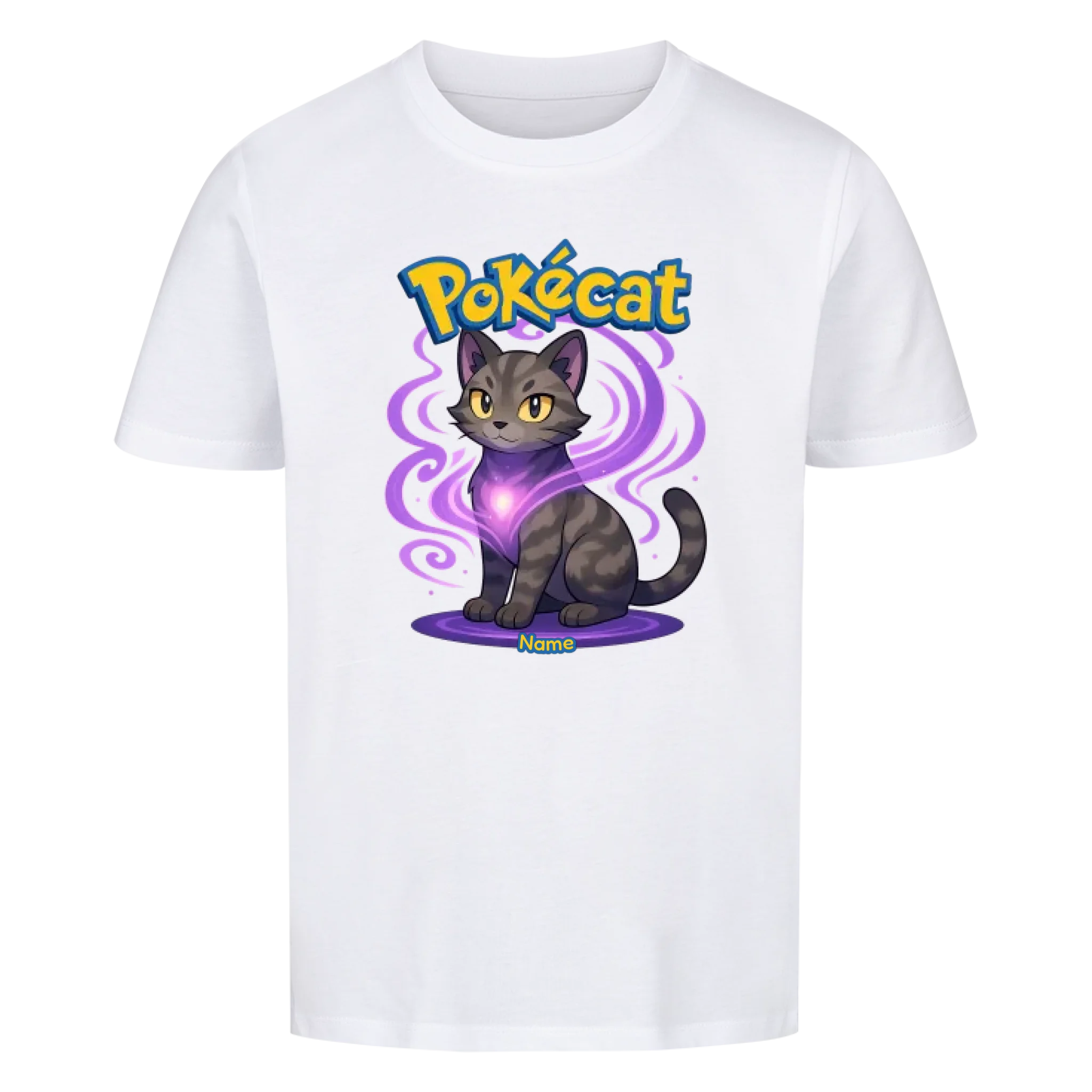 Pokécat Mind Aura - Individuelles Premium T-Shirt