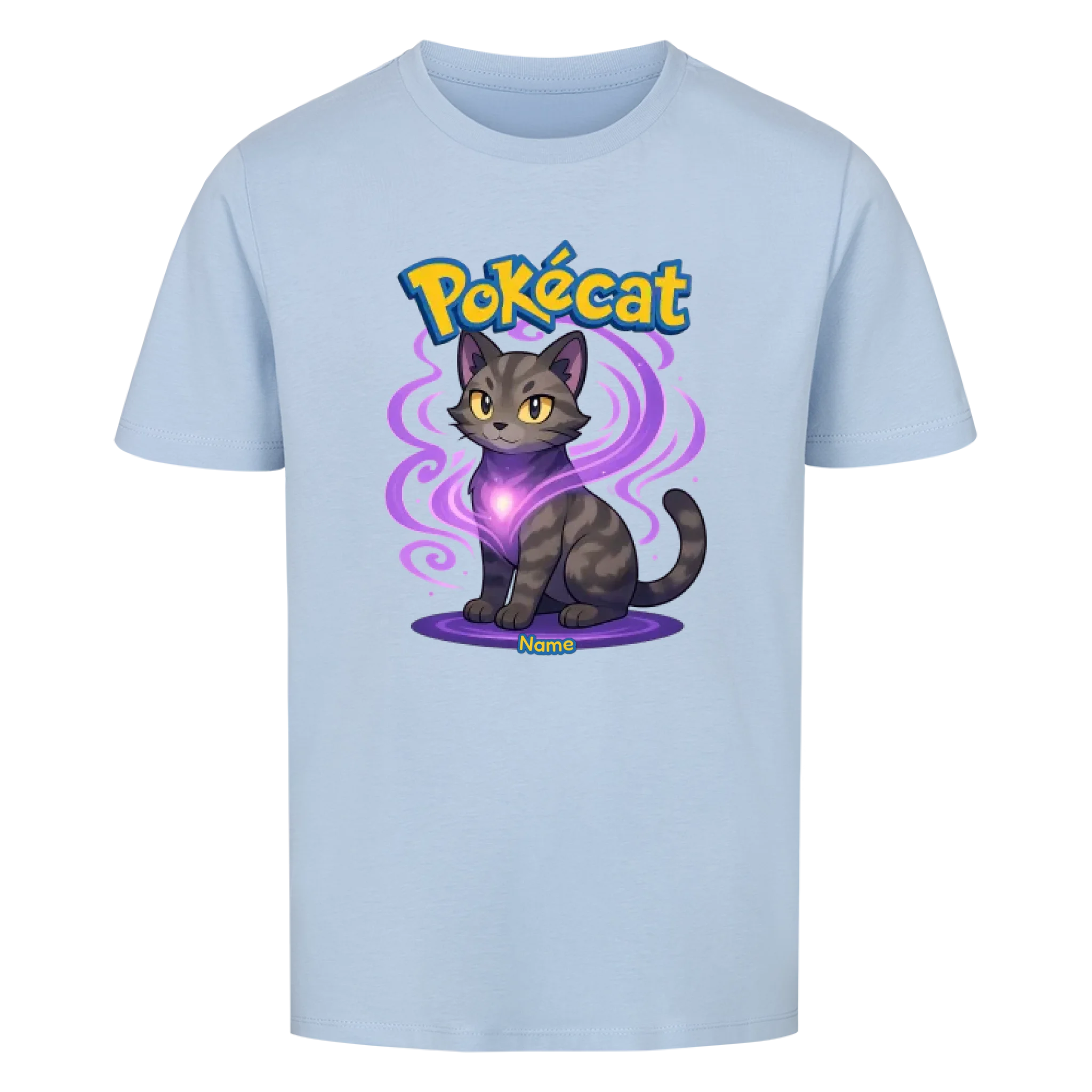 Pokécat Mind Aura - Individuelles Premium T-Shirt