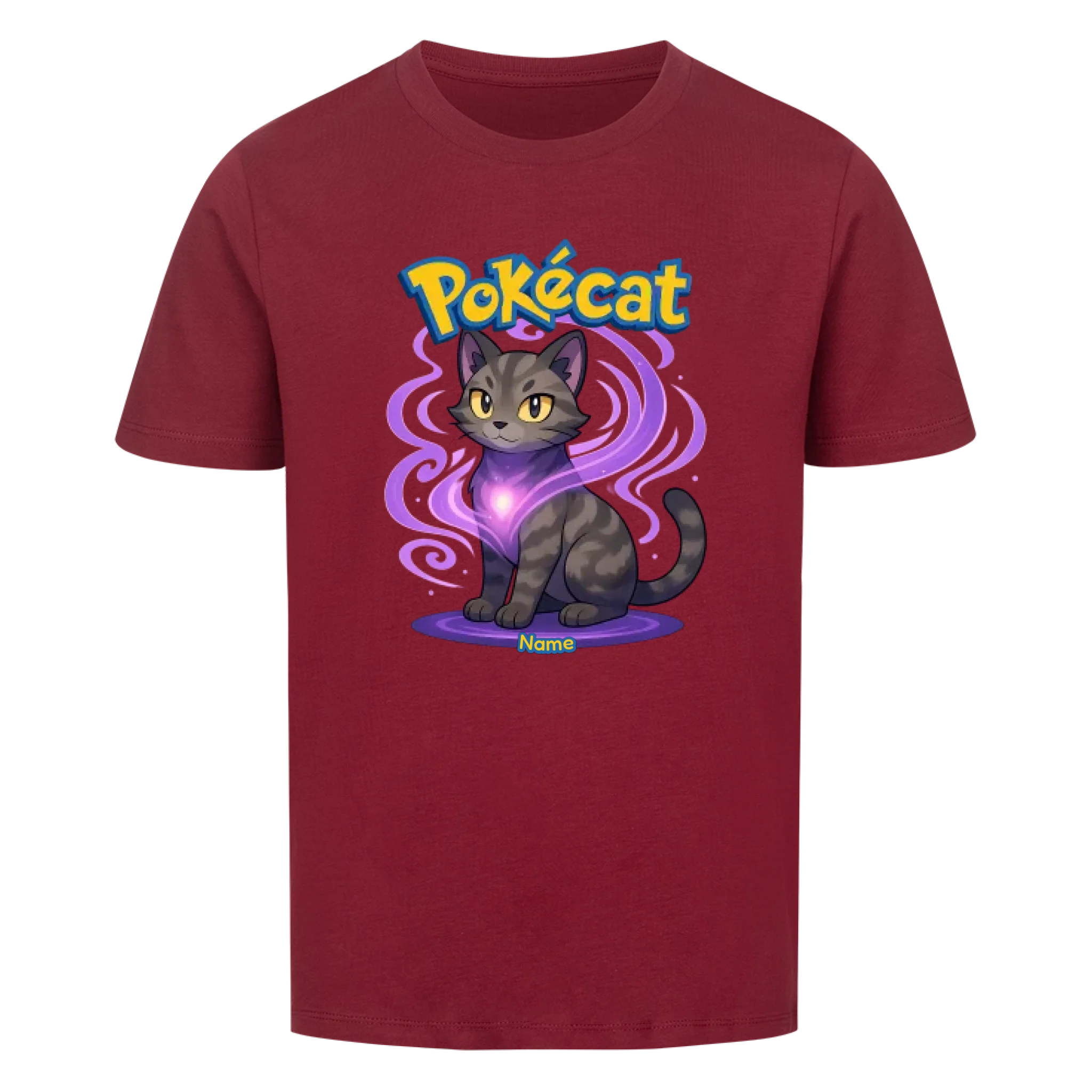 Pokécat Mind Aura - Individuelles Premium T-Shirt