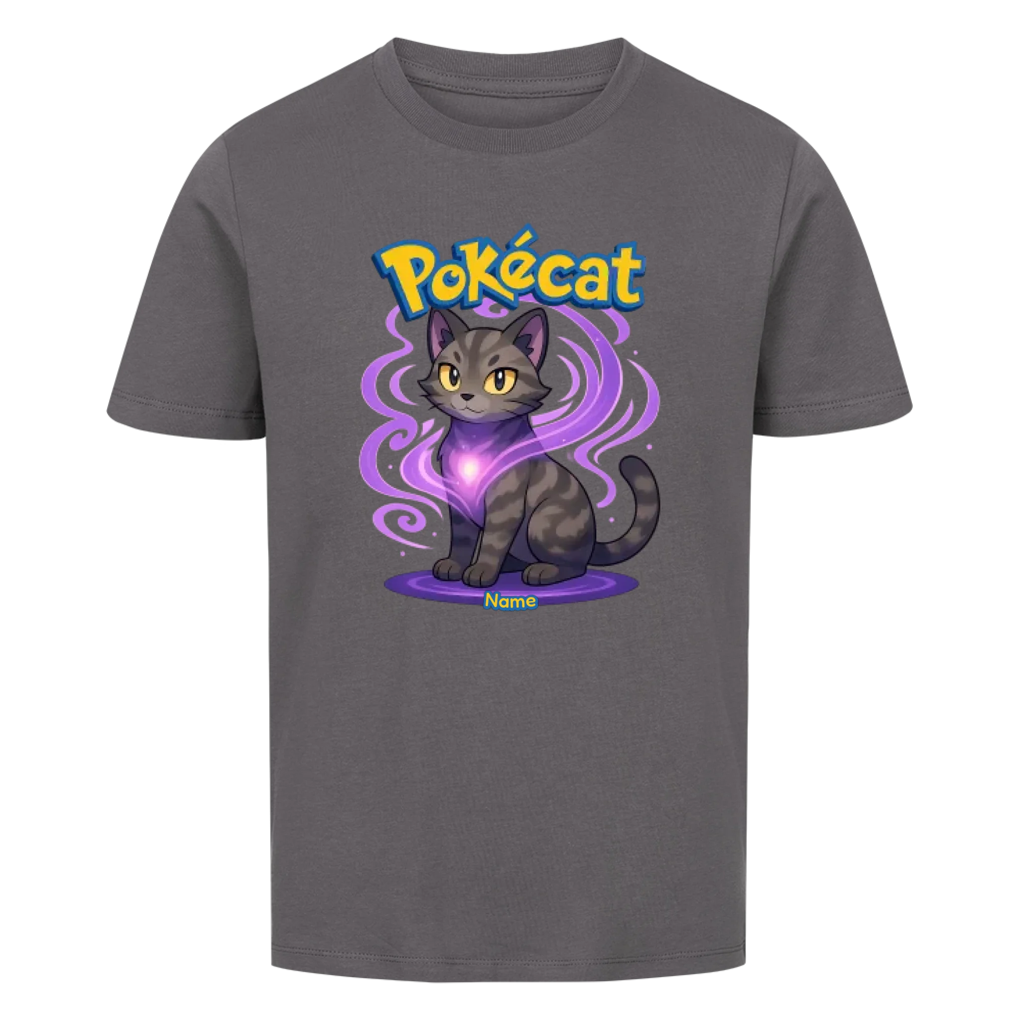 Pokécat Mind Aura - Individuelles Premium T-Shirt