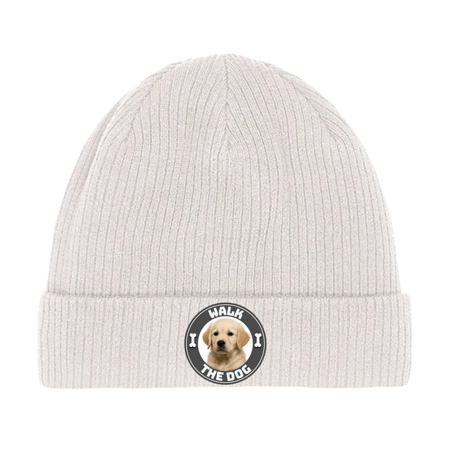 Walk The Dog Beanie - Eigenes Bild