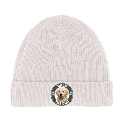 Walk The Dog Beanie - Eigenes Bild