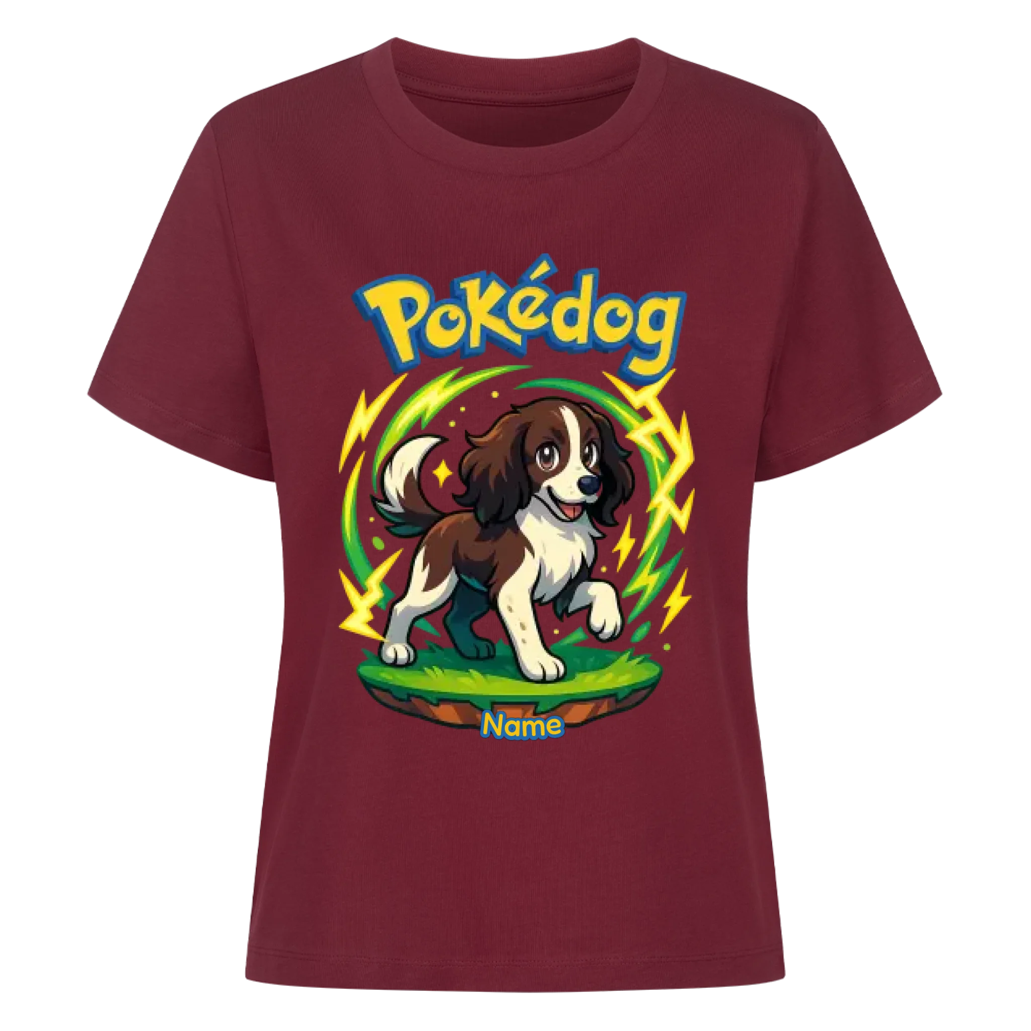 Pokédog - Individuelles Premium T-Shirt