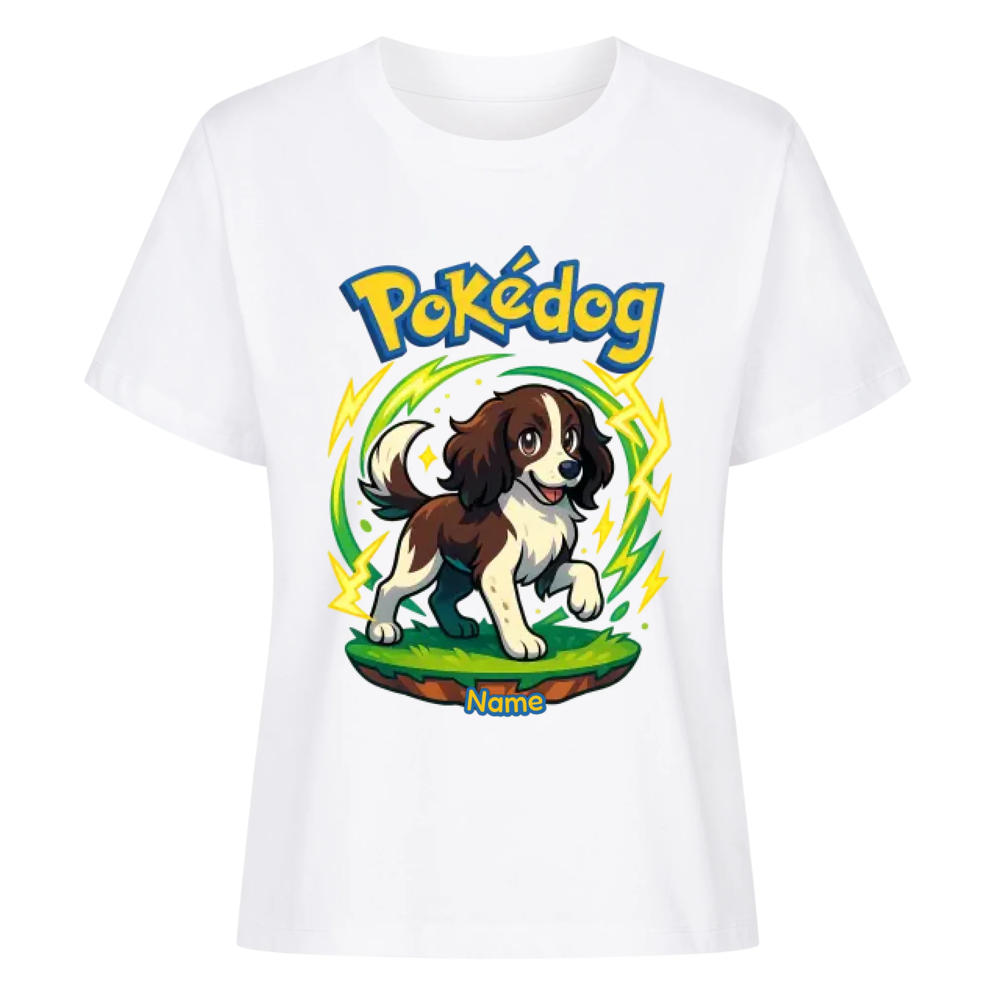 Pokédog - Individuelles Premium T-Shirt