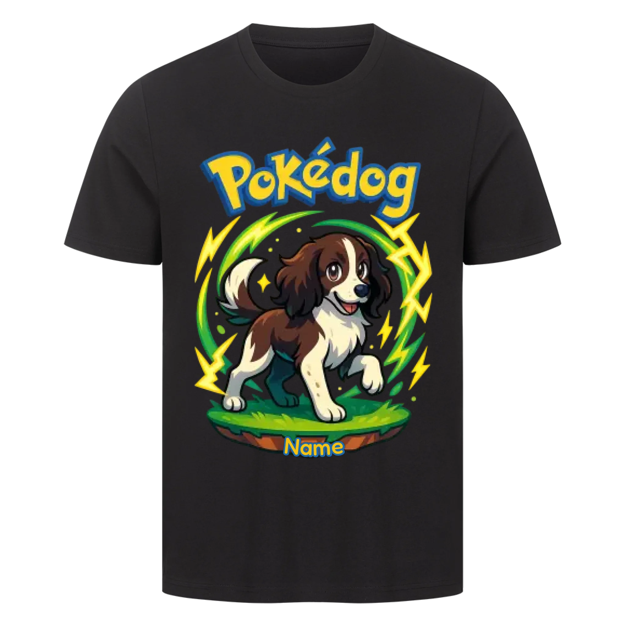 Pokédog - Individuelles Premium T-Shirt