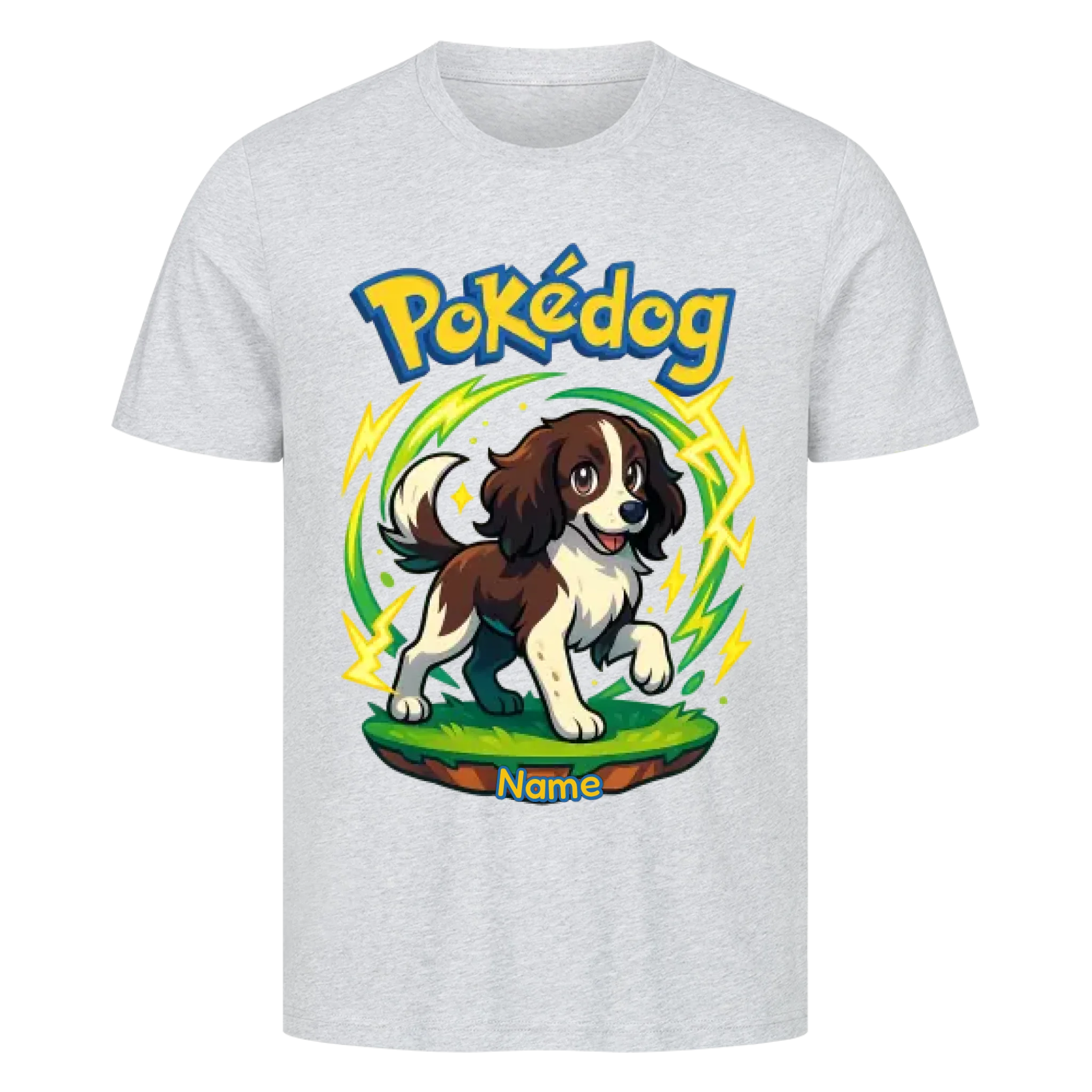 Pokédog - Individuelles Premium T-Shirt