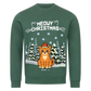 Meowy Christmas Premium Sweatshirt  - Eigene Bilder + Namen