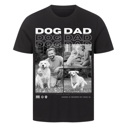 Dog Dad Premium T-Shirt - Eigene Fotos