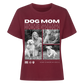 Dog Mom T-Shirt - Eigene Fotos