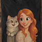 Fellfamilien-Porträt T-Shirt - Eigenes Bild + Namen
