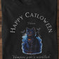 Happy Catloween Vampir T-Shirt - Eigenes Bild + Name