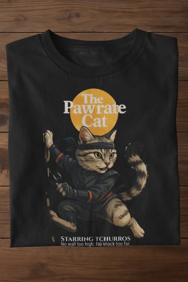 The Pawrate Cat - Individuelles Premium T-Shirt