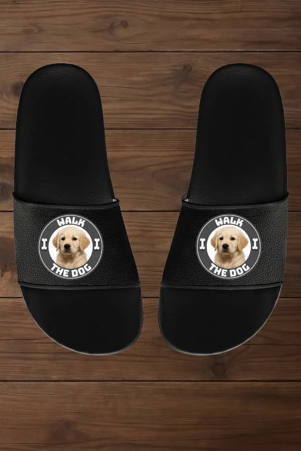 Walk The Dog - Individuelles Badelatschen (Unisex)