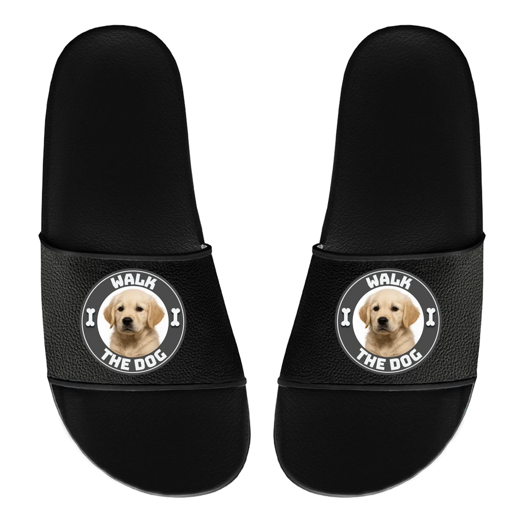 Walk The Dog - Individuelles Badelatschen (Unisex)