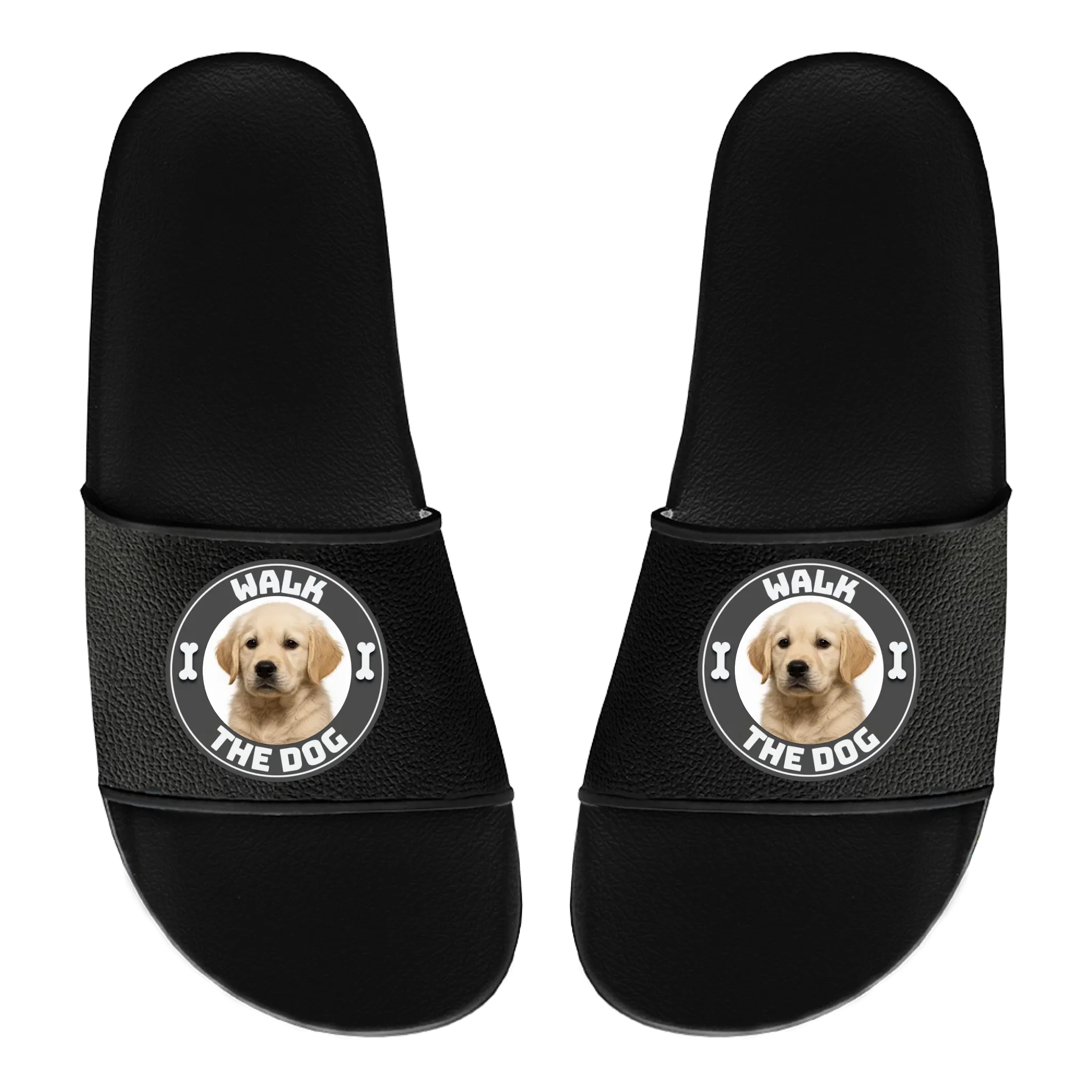 Walk The Dog - Individuelles Badelatschen (Unisex)