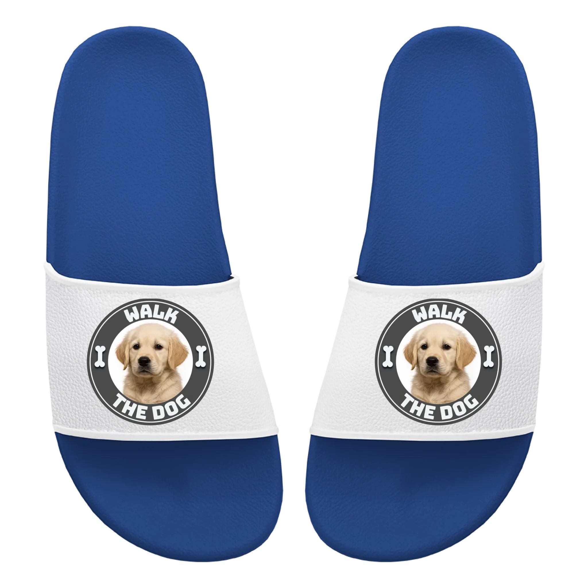 Walk The Dog - Individuelles Badelatschen (Unisex)