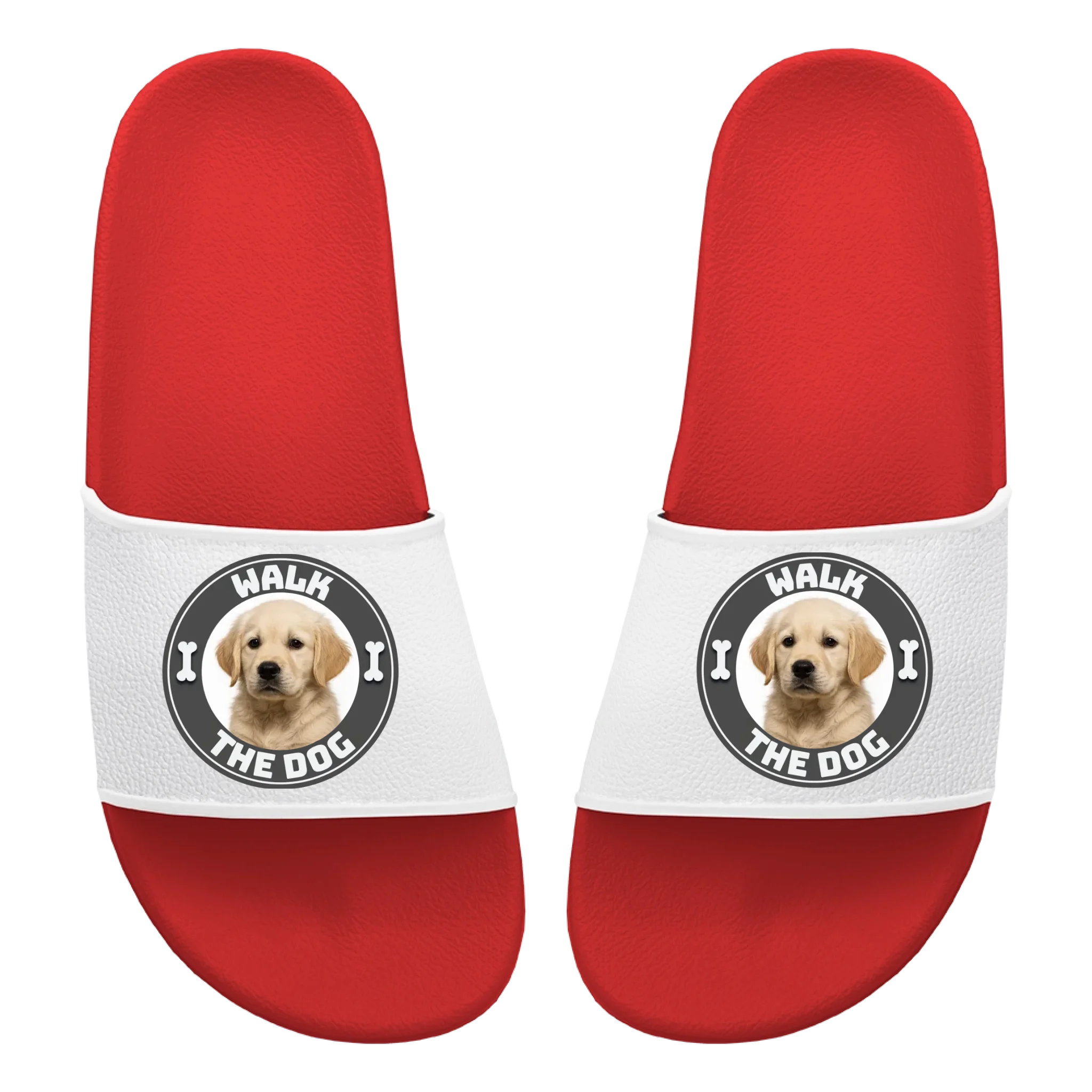 Walk The Dog - Individuelles Badelatschen (Unisex)