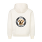 Walk The Dog Premium Hoodie Backprint - Eigenes Foto