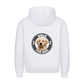 Walk The Dog Premium Hoodie Backprint - Eigenes Foto
