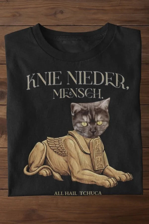 Knie Nieder Mensch Bio T-Shirt