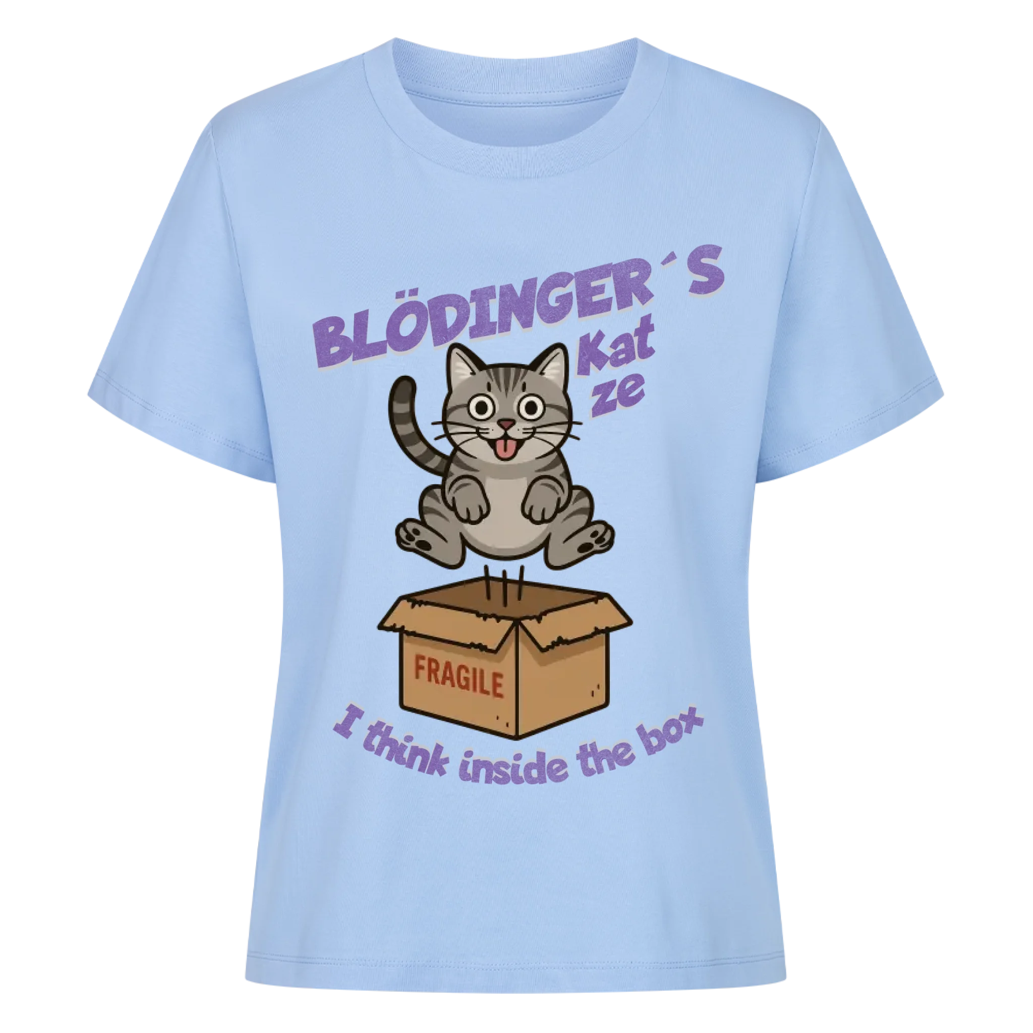 Blödingers Katze - Individuelles Premium T-Shirt