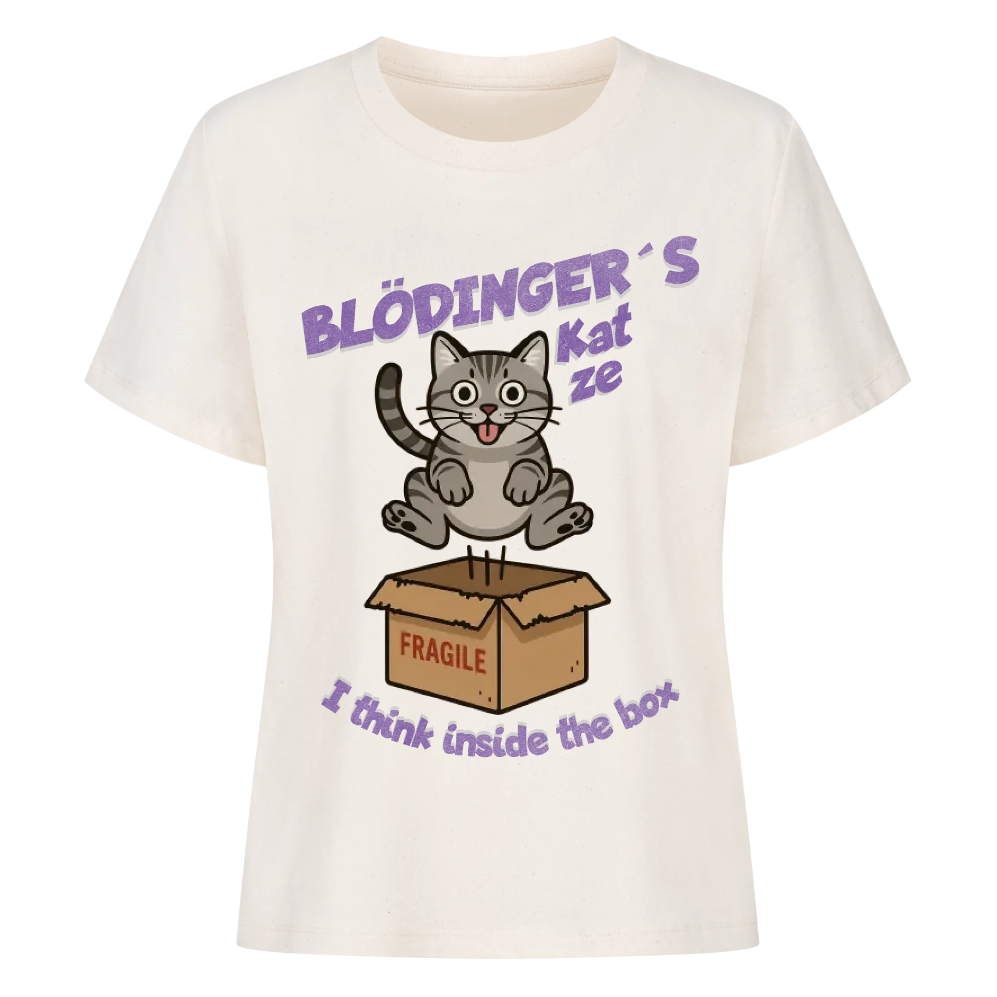 Blödingers Katze - Individuelles Premium T-Shirt