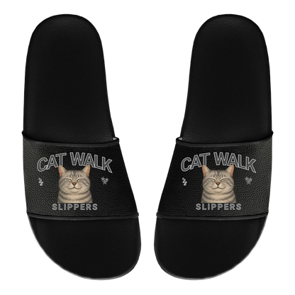 Cat Walk - Individuelle Slipper - Eigenes Bild