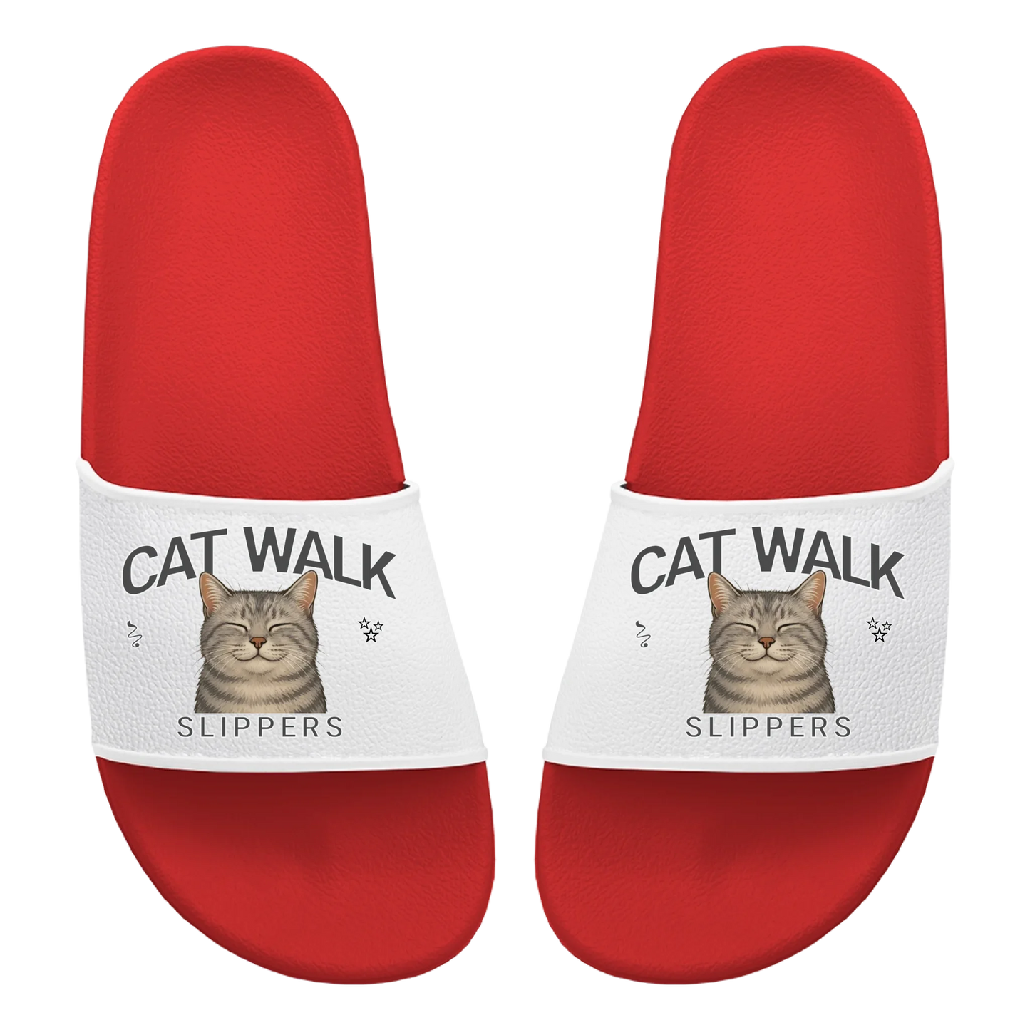 Cat Walk - Individuelle Slipper - Eigenes Bild