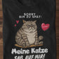 Bin zu spät Katze T-Shirt - Eigenes Bild + Name