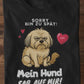 Bin zu spät Hund T-Shirt - Eigenes Bild + Name