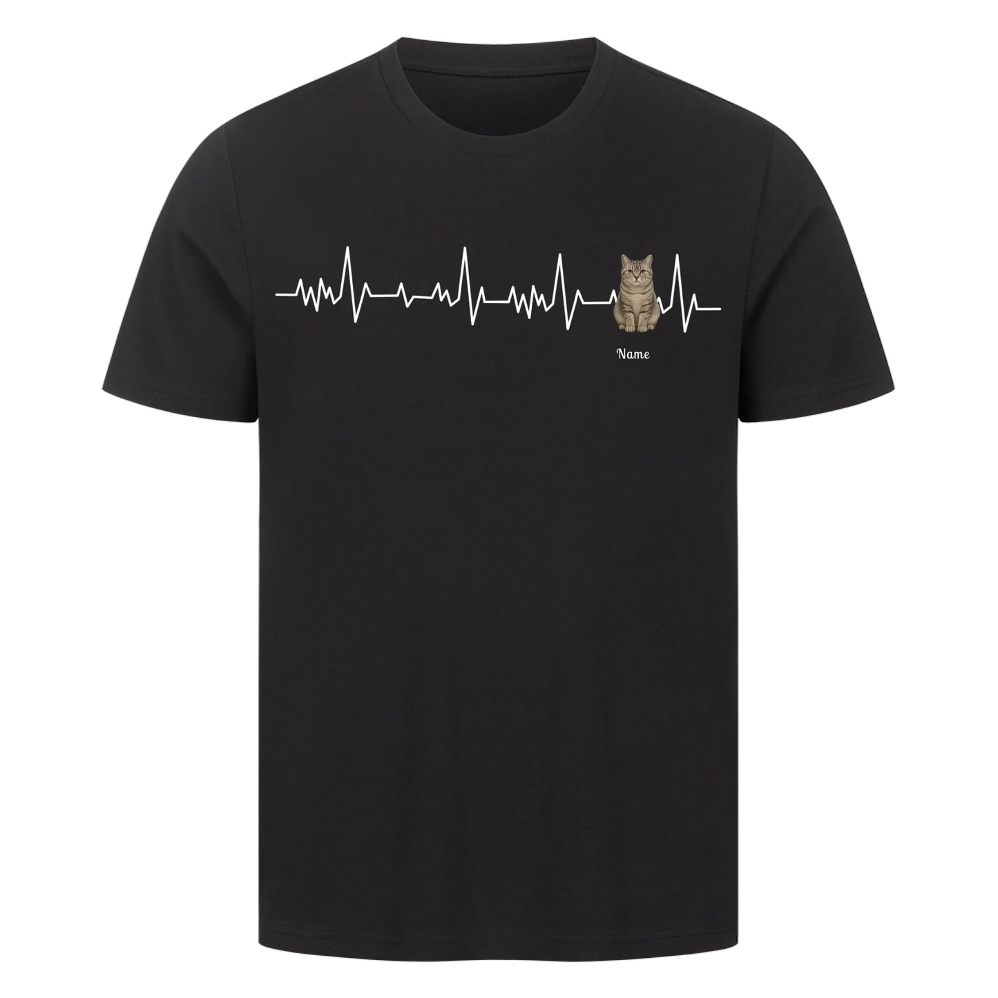 Herzschlag Haustier Bio T-Shirt